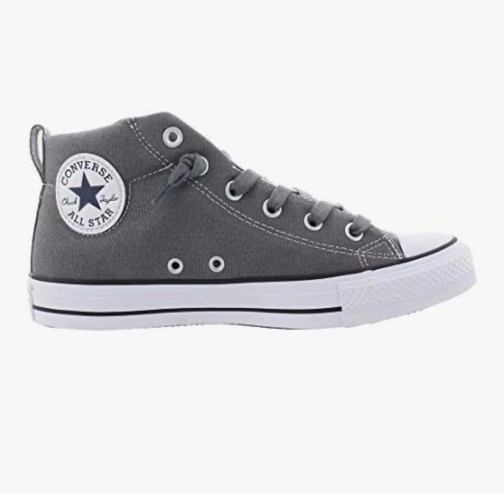 CONVERSE CHUCK TAYLOR ALL STAR GRAY SNEAKERS - Picture 4 of 13